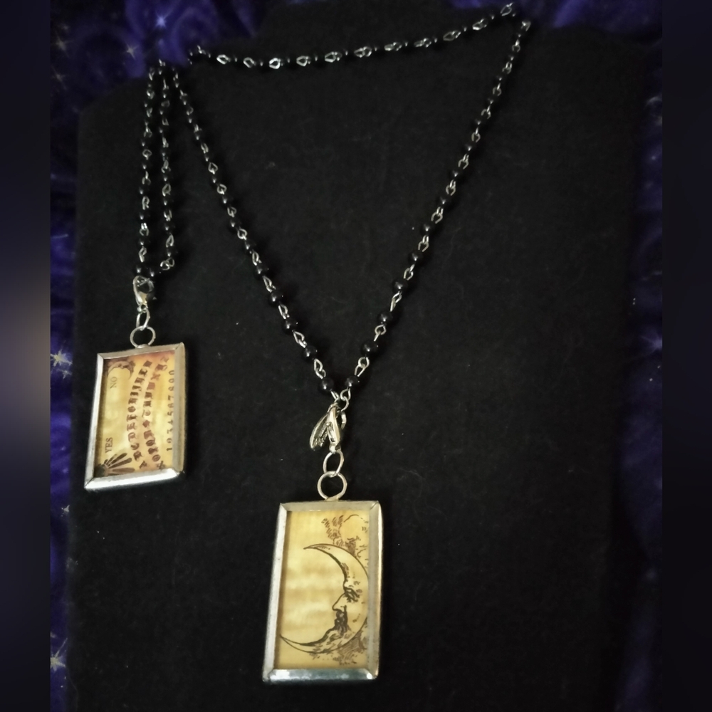 Quija board / Moon Pendant from Victorian Trading Company